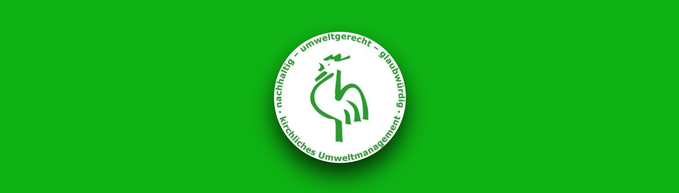 Das Logo des Grünen Gockel der Umweltarbeit in Bayern
