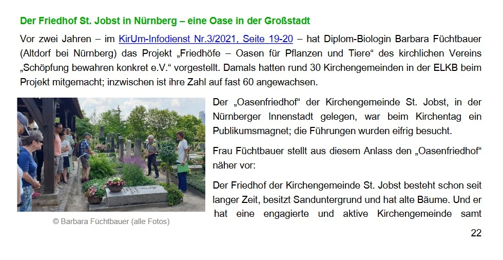 Seite 1 des Kirum Berichtes